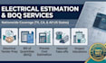 prepare electrical plan, boq, cost estimate, in texas, ca, and any US state