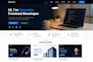 build responsive HTML CSS javascript websites