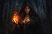 create dark and fantasy cinematic profile pictures
