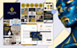 do luxury logo, canva branding kit, and brand identity