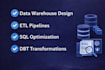 design and optimize snowflake data warehouse and sql queries
