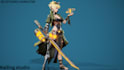 do 3d game design stylized character vehicle model cgi character