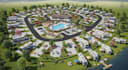 do property cgi, 3d site plan and subdivision rendering, rv park