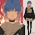 draw anime character illustration