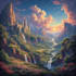 design amazing fantasy landscape