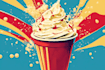 do a food pop art