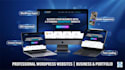 design a professional wordpress website for small business or portfolio