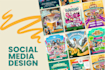 design stunning feeds or carousel for instagram and facebook