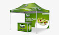 do tent design, table cover, canopy tent, roll up banner, backdrop