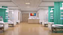 create photorealistic 3d hospital architectural walkthrough animation