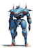 draw anime style mecha robot illustrations