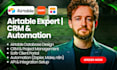 build an airtable database, crm automation, and softr webapp