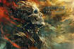 draw metal album cover