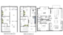 be architect floor plan autocad blue print, draftsman of a city drawing
