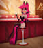 fullbody illustrations in the style of hazbin hotel