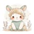 draw cute and detailed illustration
