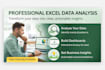 analyze your excel data and provide actionable insights with dashboards