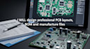 design professional pcb layouts, bom and manufacture files