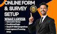 setup typeform involve me outgrow paperform qzzr tryinteract  leadquizzes
