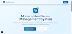 develop a hospital management system web app with admin dashboard