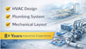 design mep system hvac plumbing and mechanical engineering