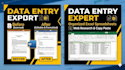 do professional data entry and file conversion