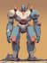 amazing character mecha robot illustration
