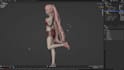 create,rig and upload toggleable vrchat avatar optimized for pc and quest