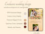 design elegant wedding invitations editable in canva
