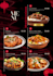 design a professional restaurant cafe menu