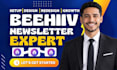 design beehiiv newsletter beehive landing page email automation beehiiv website