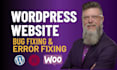 do wordpress support maintenance, fix elementor bugs error, website migrate