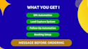 setup gohighlevel email, SMS and social media dm automations
