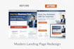 design a wordpress landing page for leads and conversions