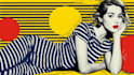 draw a retro pop art roy lichtenstein style