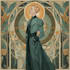 do illustrations in art nouveau style