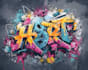 create custom graffiti art designs murals and wall arts