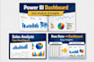 create a professional power bi dashboard and data analysis