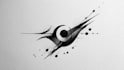 custom an abstract black tattoo design