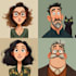 illustrate your cartoon character