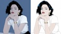 convert your photo into patrick nagel art