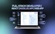 build scalable full stack website with react node js  API development