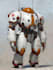 draw mecha helmet, weapon, armor concept