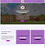 build a modern responsive react website with custom UI UX
