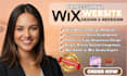 design and redesign wix website, wix online store, wix ecommerce, wix studio