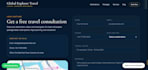 build an ai powered high converting travel agency website