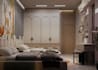 cgi 3d children bedroom,twin bed,residential interior,wall panel,playroom design