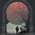a dark art illustration