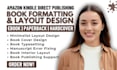 do book formatting kindle ebook formatting paperback formatting book typesetting