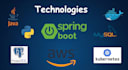 develop, fix and deploy spring boot apis on AWS
